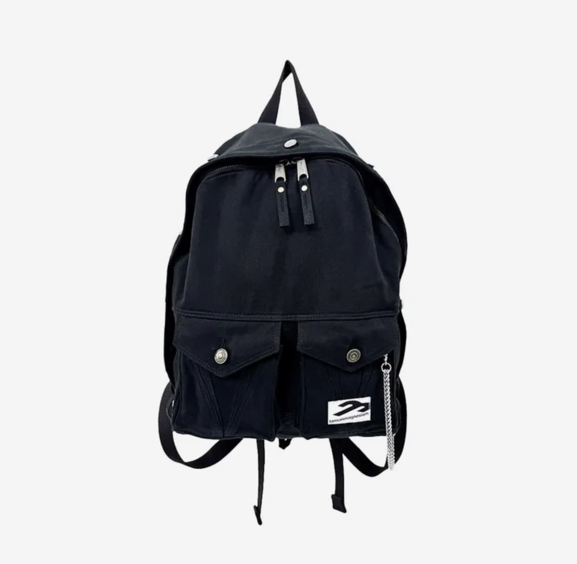 탄산마그네슘 트러커 자켓 백팩 블랙 상품이미지2