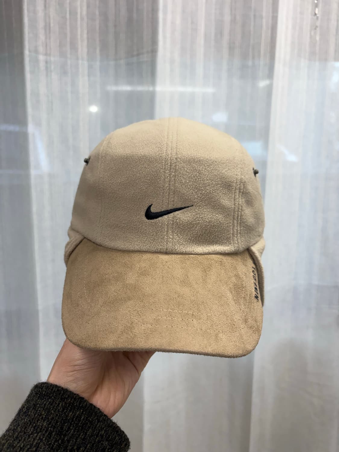 NIKE 나이키 골프 스우시 플리스 이어플랩 볼캡 모자 상품이미지2