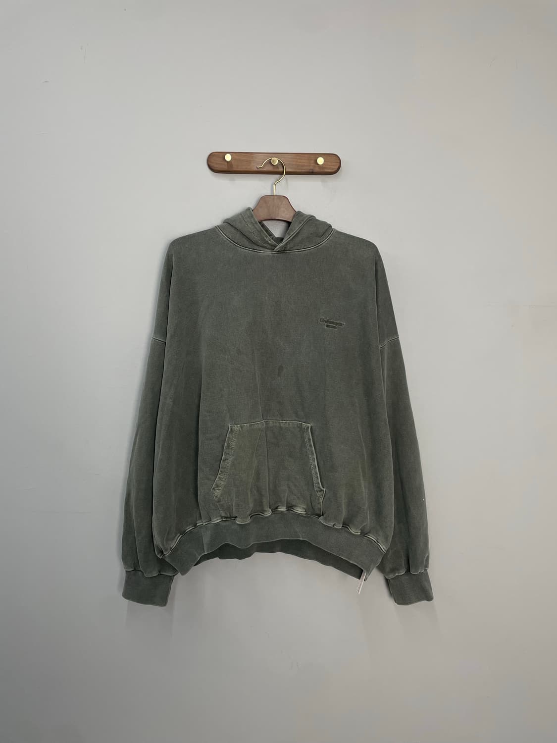 언더마이카 안티 피그먼트 워싱 후드티 H2148 상품이미지2