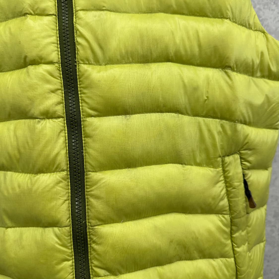 95 컬럼비아 남자 구스다운 패딩 조끼 상품이미지7