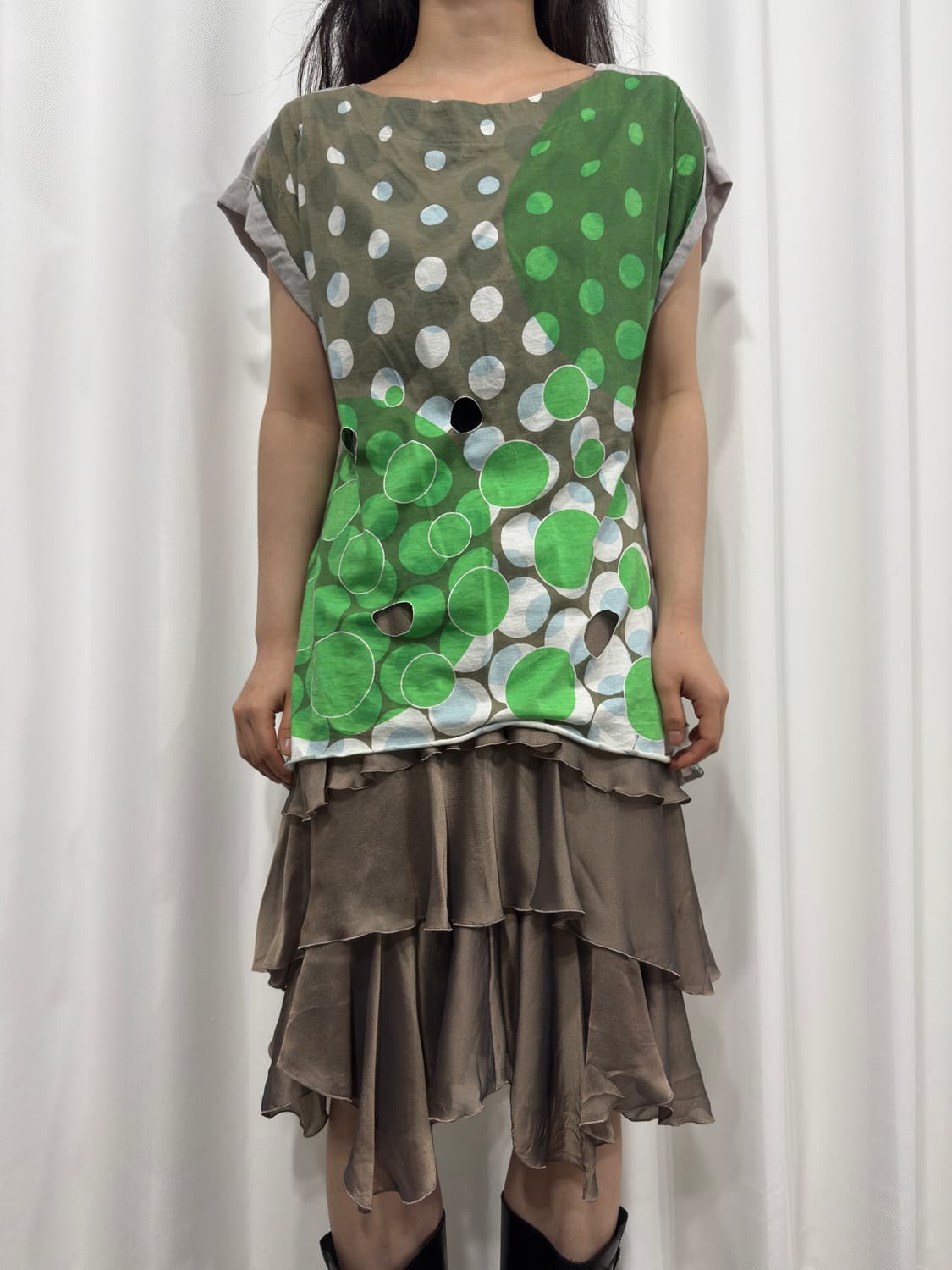layered midi skirt 상품이미지4