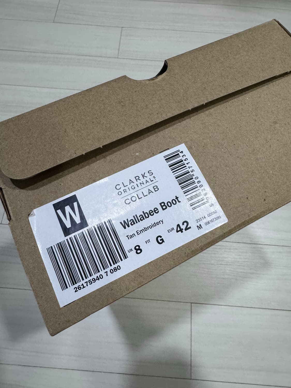 클락스 반디더핑크 콜라보 왈라비 부츠 판매합니다.  상품이미지8