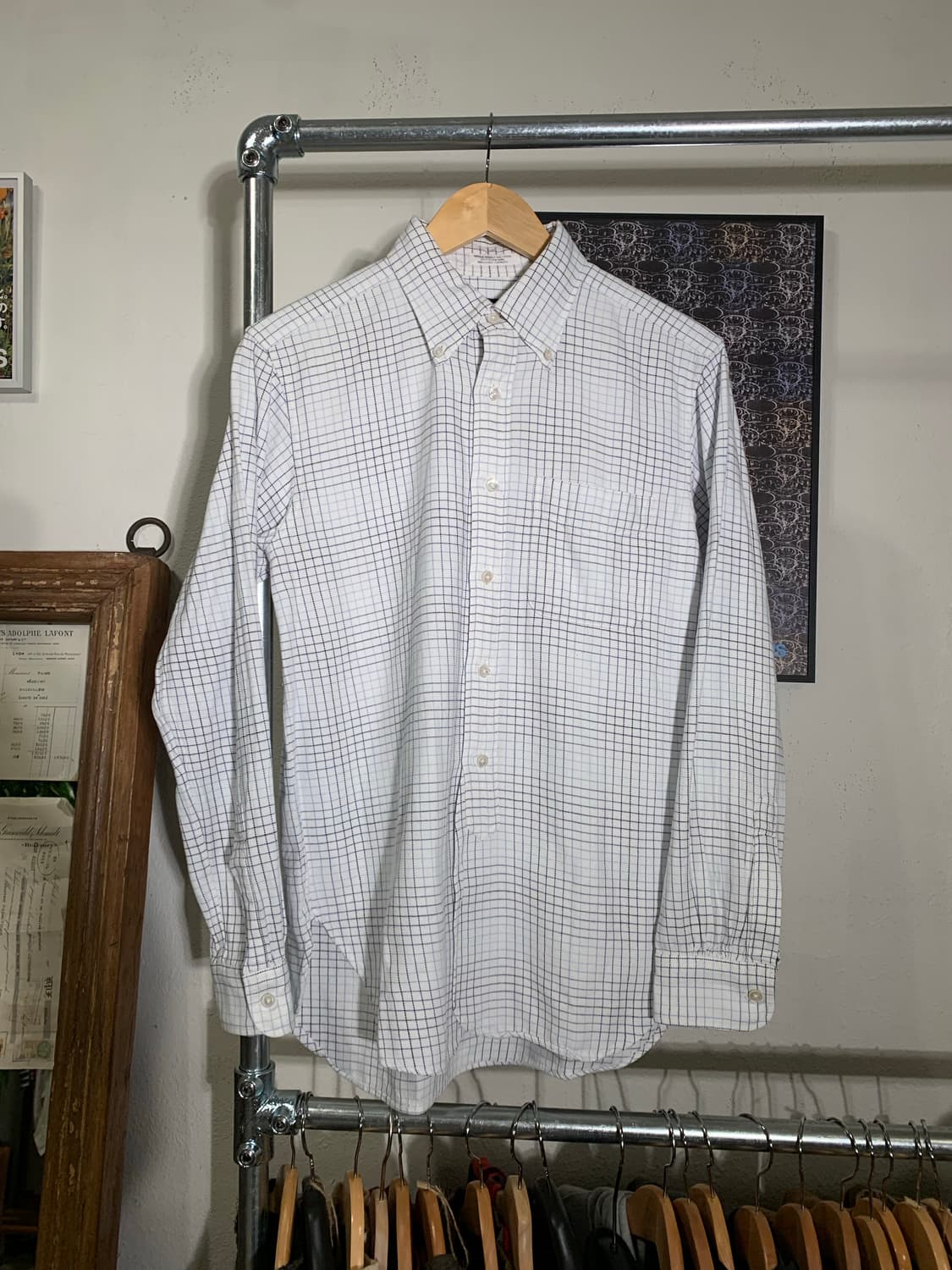 엔지니어드가먼츠 체크 플란넬 셔츠 상품이미지1