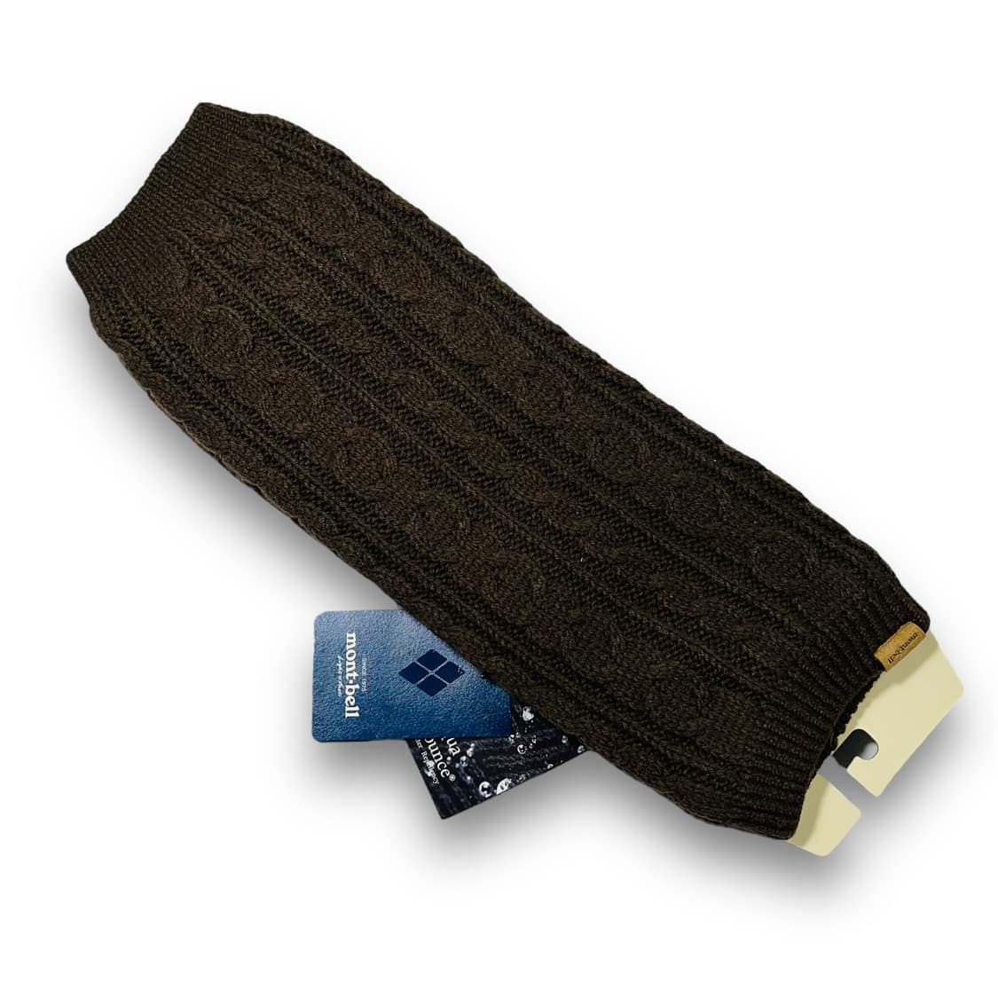 몽벨 니트 꽈배기 데드스탁 레그 워머 상품이미지3