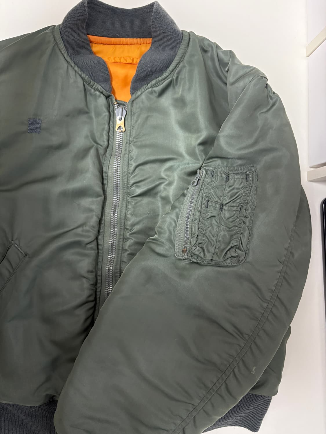 60년대 60s 마원 항공자켓 ma-1 상품이미지1