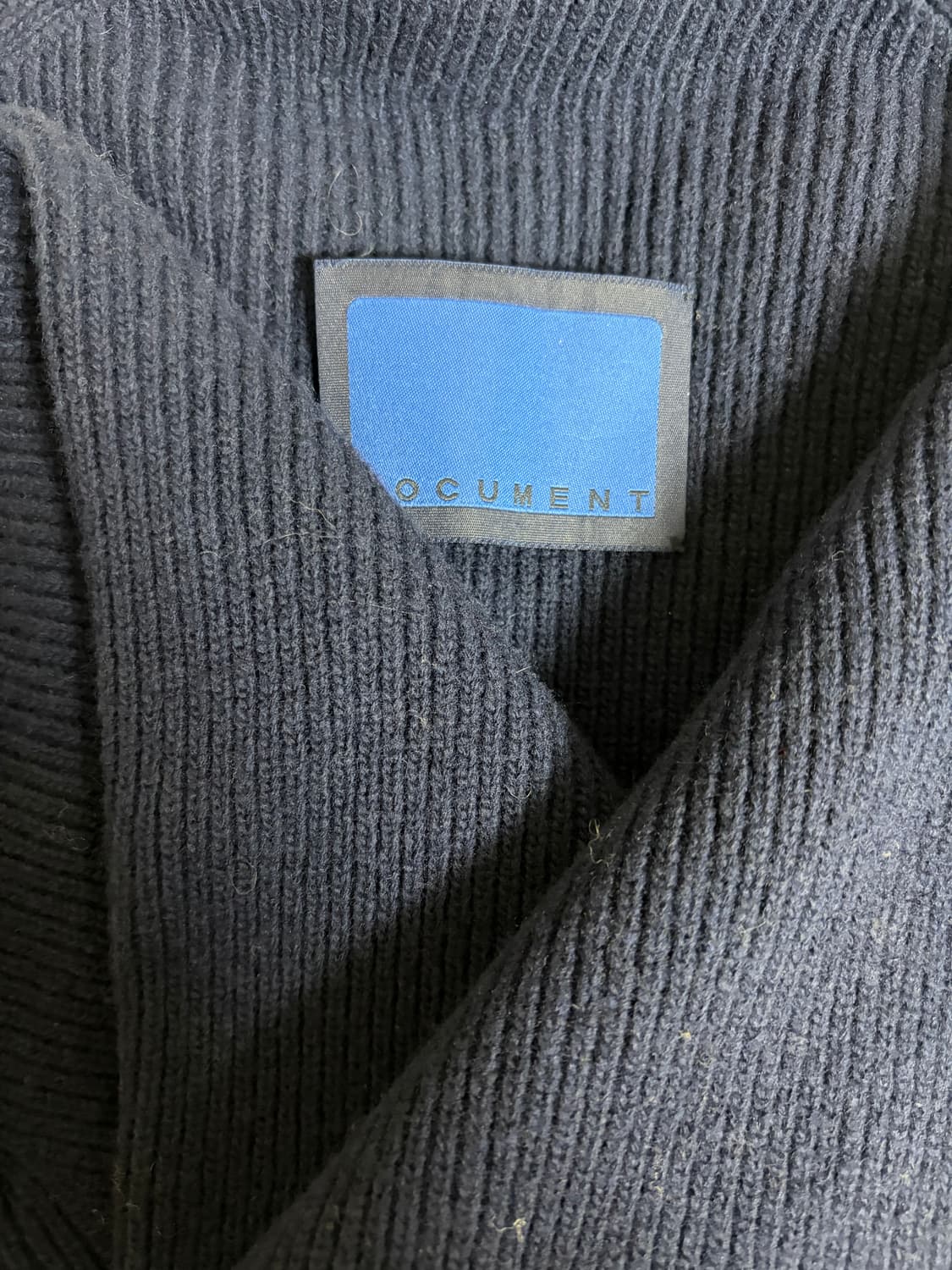 도큐먼트 가디건 L 상품이미지3