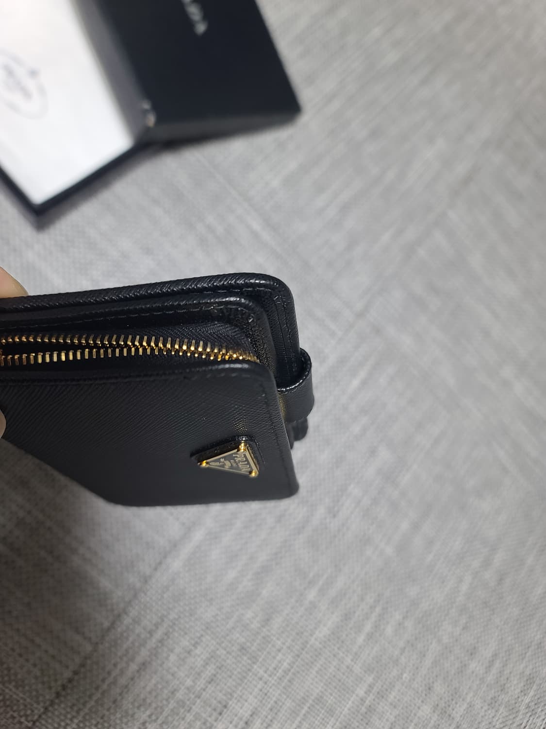 프라다 트라이앵글 사피아노 반지갑 1ml018 상품이미지9