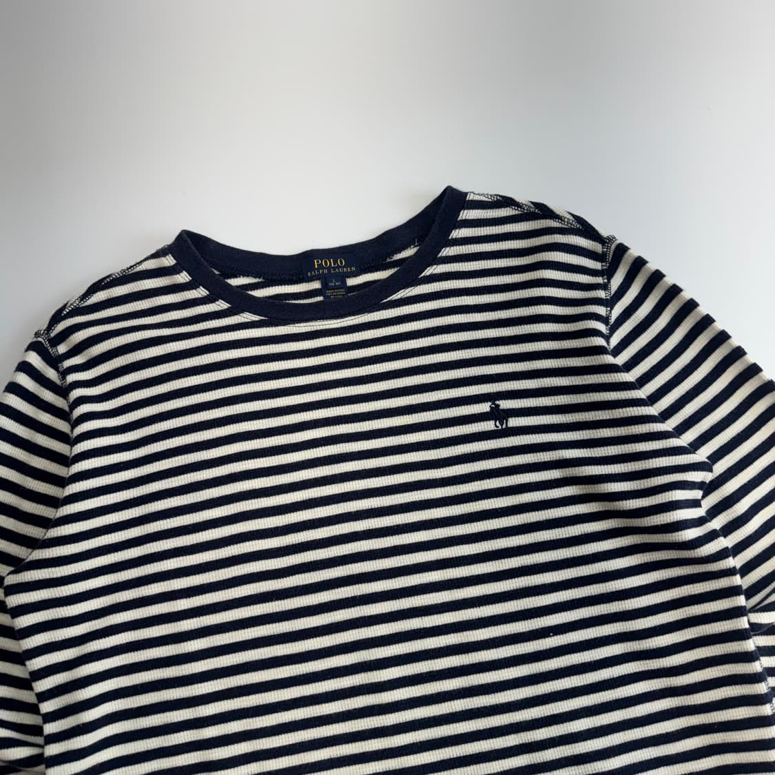 Polo 폴로 네이비 포니 스트라이프 니트 상품이미지4