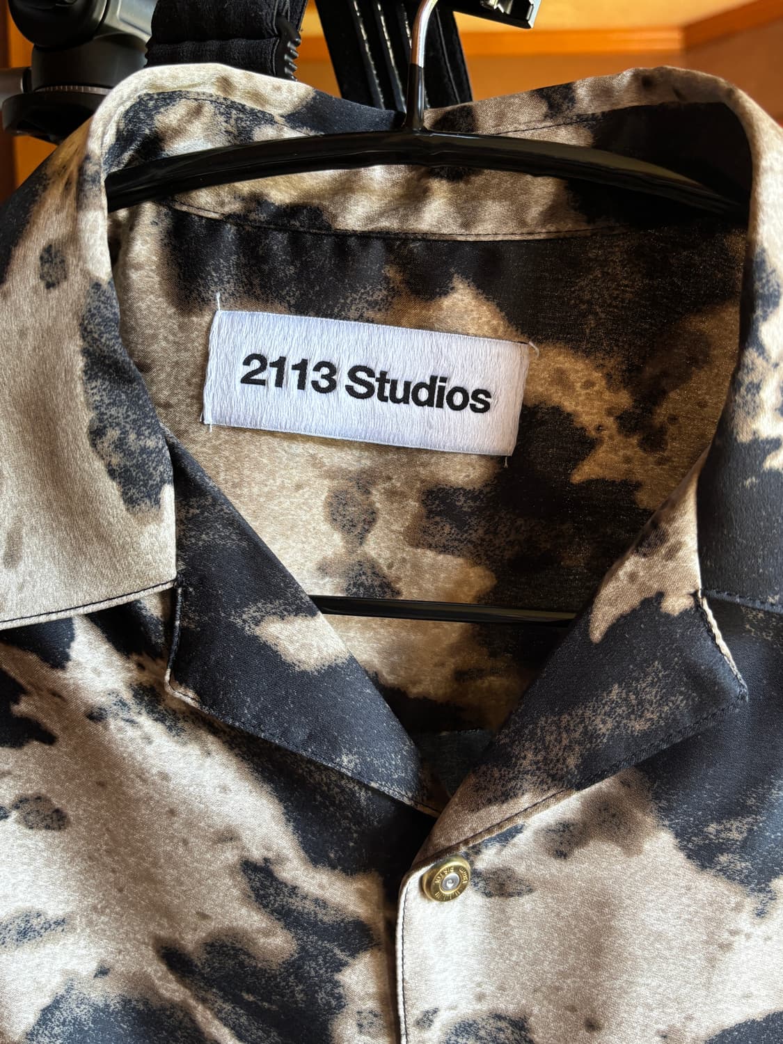 (2113studio)  레오파드 반팔셔츠 상품이미지2