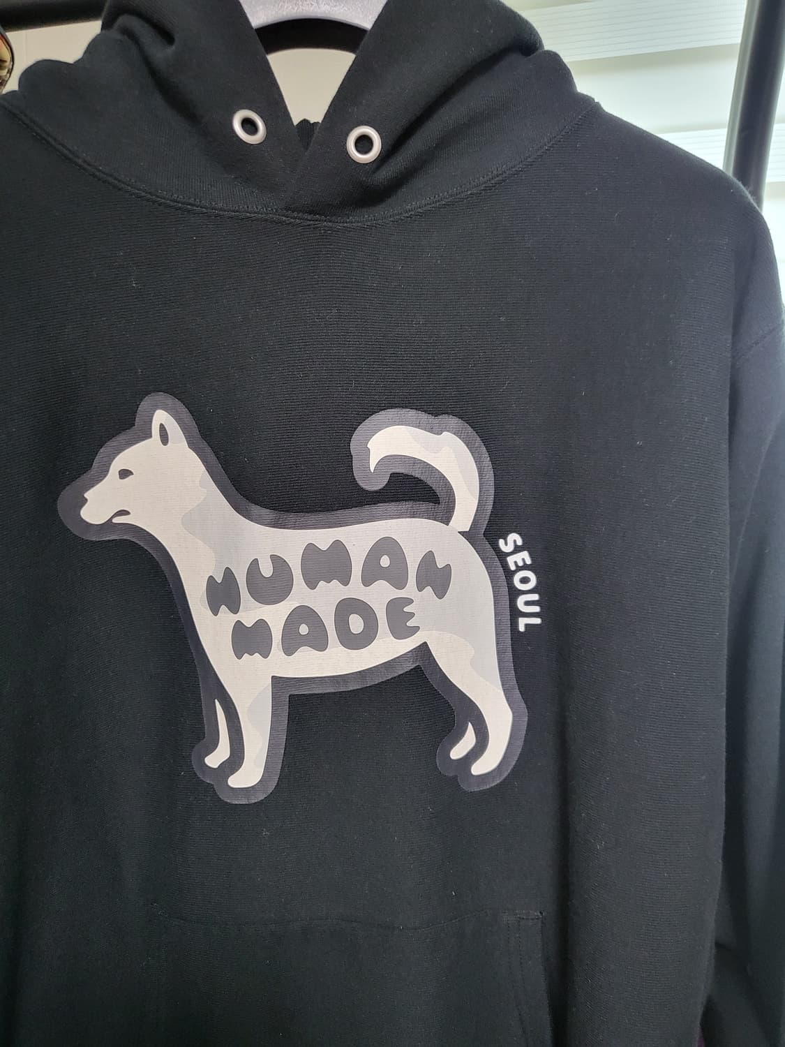 26SS 휴먼메이드 애니멀 진돗개 후드티 XXL 상품이미지3