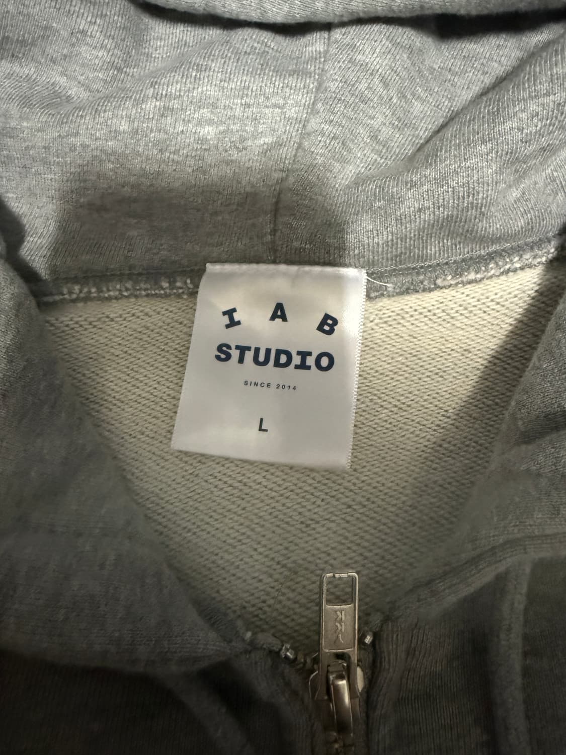 L사이즈 아이앱 후드집업 그레이 22 상품이미지2