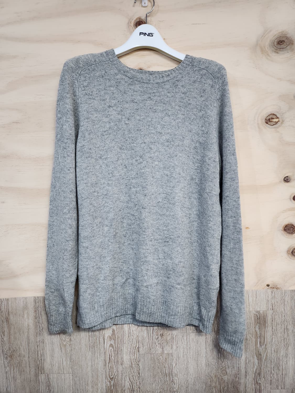 1111) 유니클로 울100 남성 니트 상품이미지1