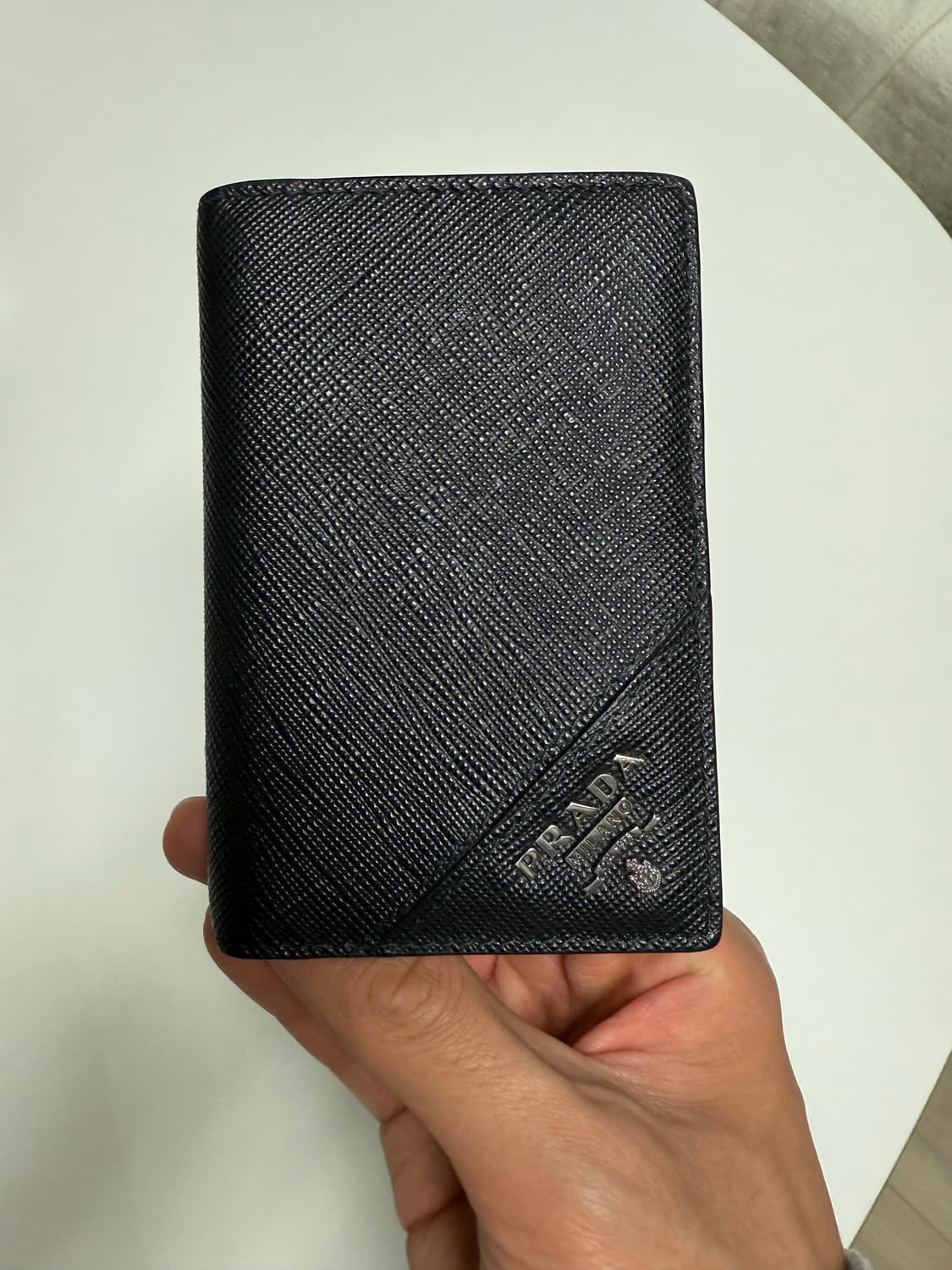 프라다 사피아노 반지갑 블랙 풀박스 상품이미지4