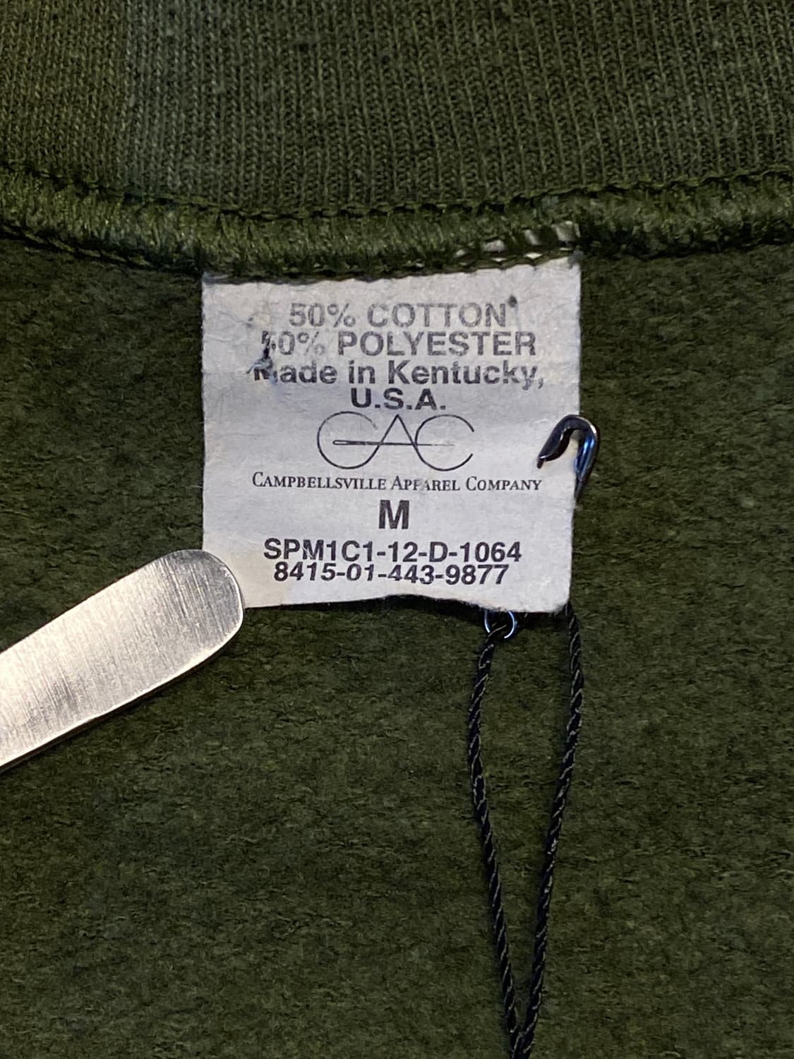 밀리터리 스웻셔츠 MADE IN USA (Man L) AA0967 상품이미지5