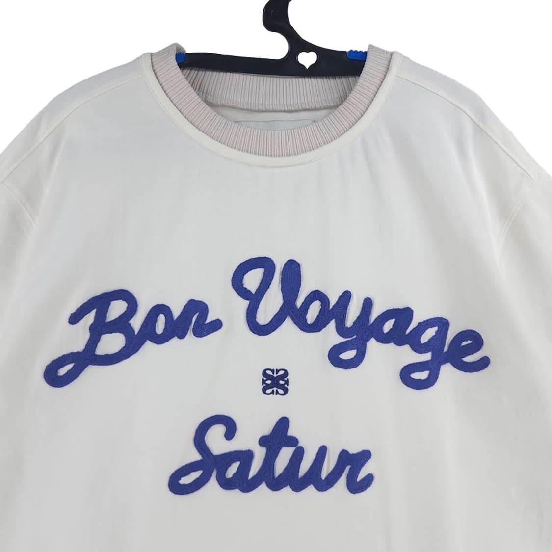 [남XL]세터 아이보리 24S 라운드 반팔티[Y64-180] 상품이미지2