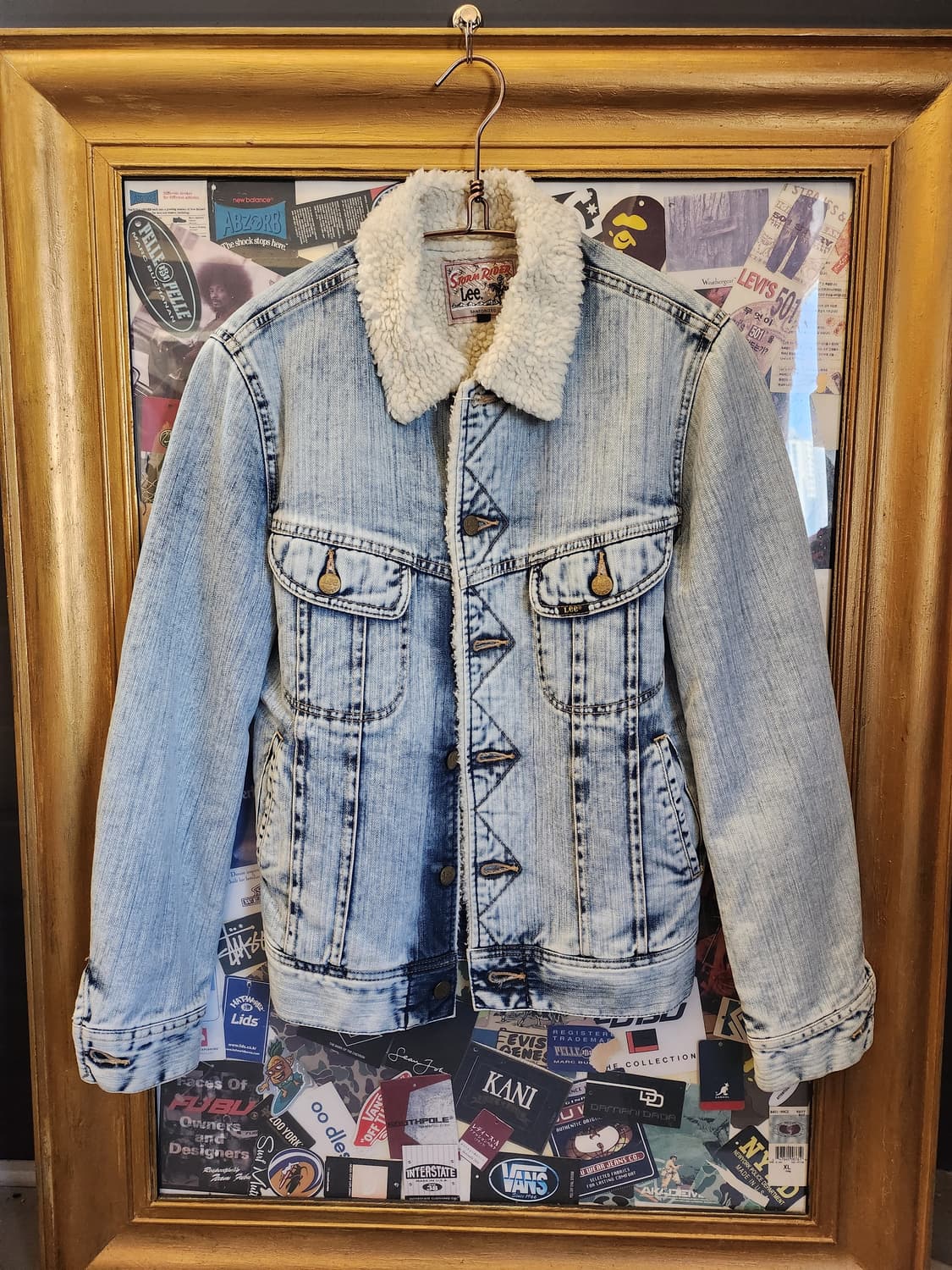 Lee 90’s JAPAN STORM RIDER 데님 쉐르파자켓 상품이미지1