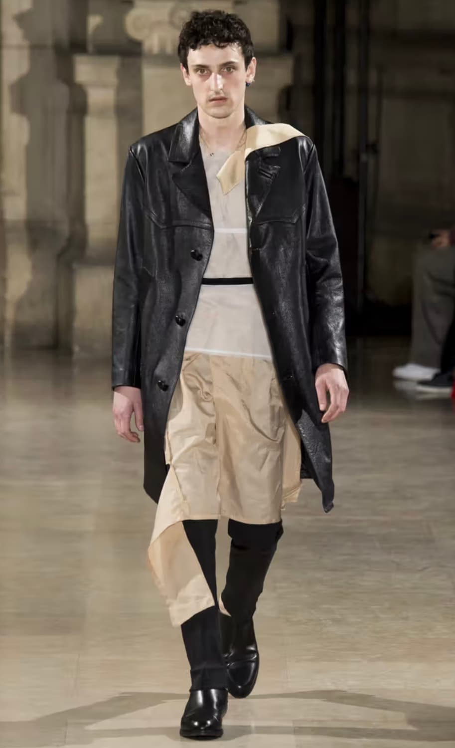 17ss Maison Margiela 14 LEATHER COAT 상품이미지1