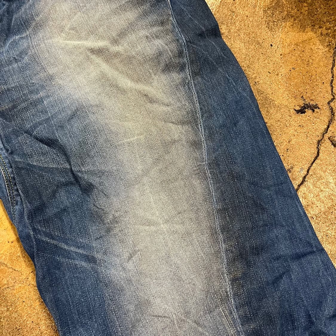 [정품/34] Evisu 에비수 빅로고 데님 버뮤다 팬츠 b16 상품이미지9