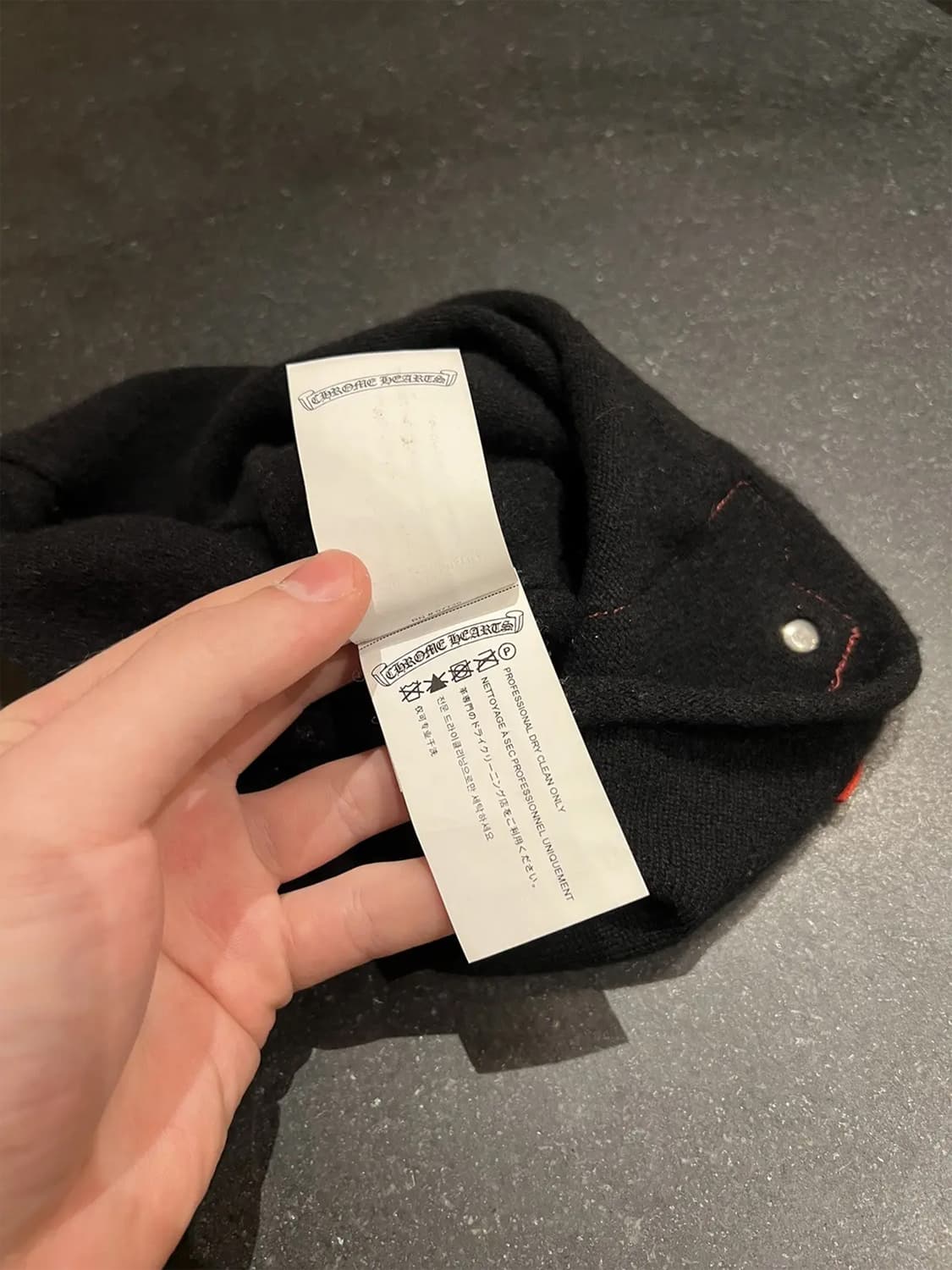 크롬하츠 캐시미어 마스크 비니 상품이미지5