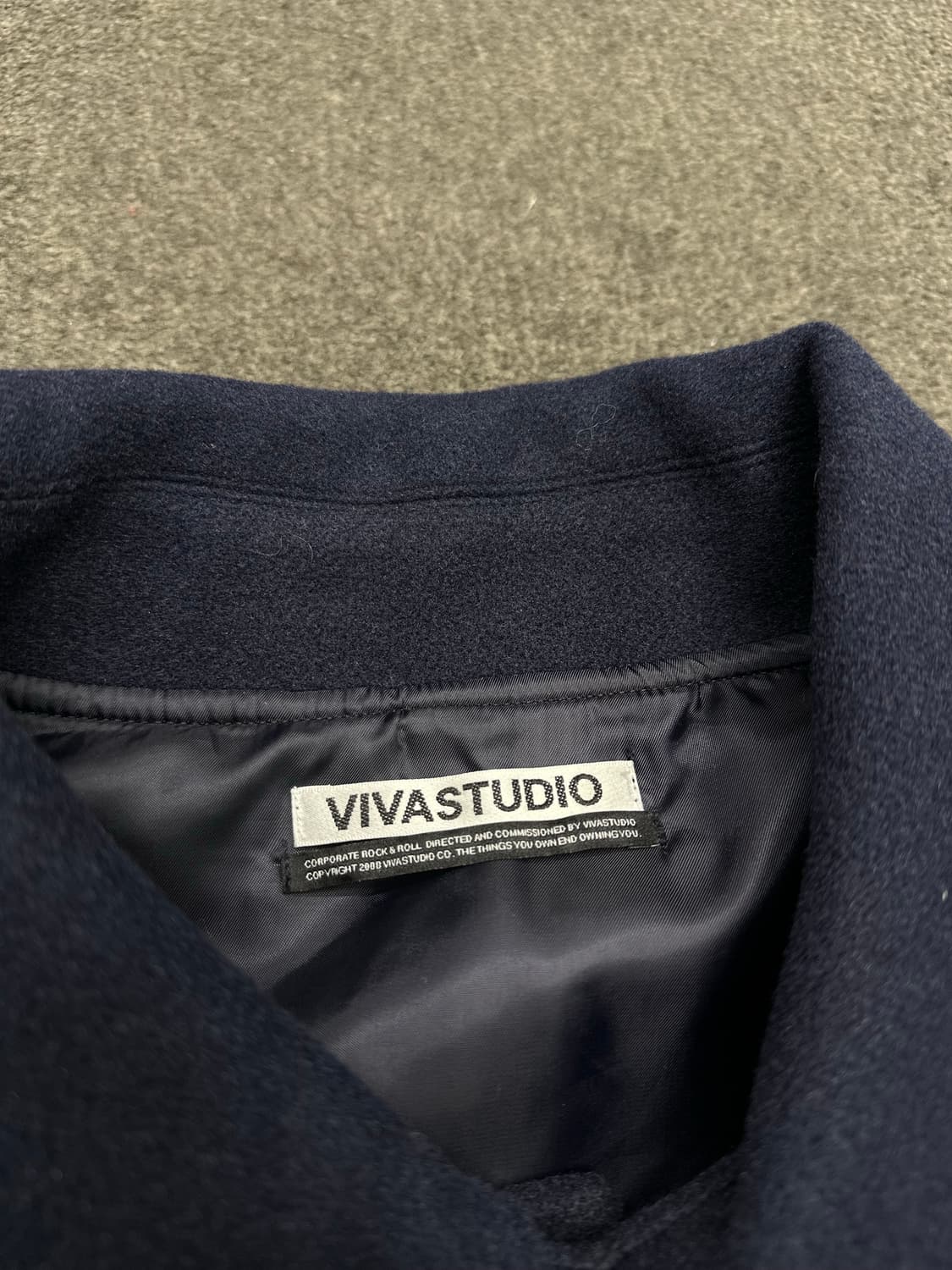 VIVASTUDIO R 로고 바시티 자켓 M 상품이미지3