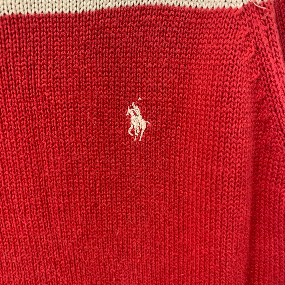 폴로 스포츠 배색 니트 상품이미지3