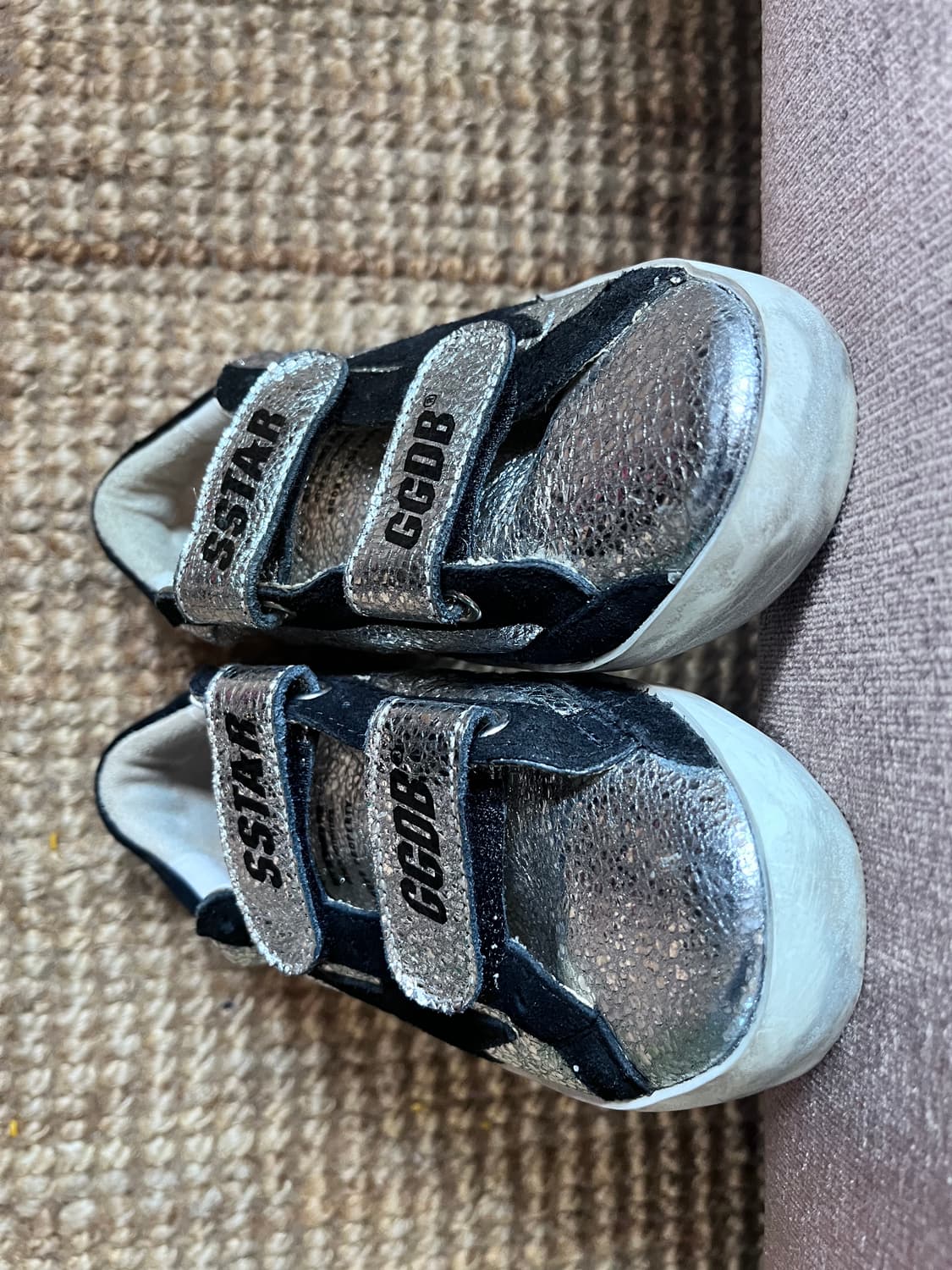 골든구스 키즈 슈퍼스타메탈실버 33사이즈 상품이미지5