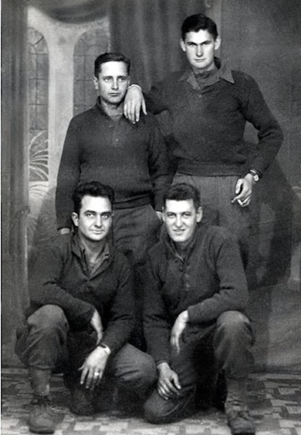 미군 5버튼 DSCP 헨리넥 니트 스웨터 USA 상품이미지6