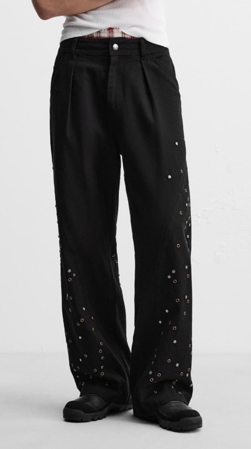 Andersson Bell x Zara 릴렉스핏 스터드 팬츠 상품이미지1