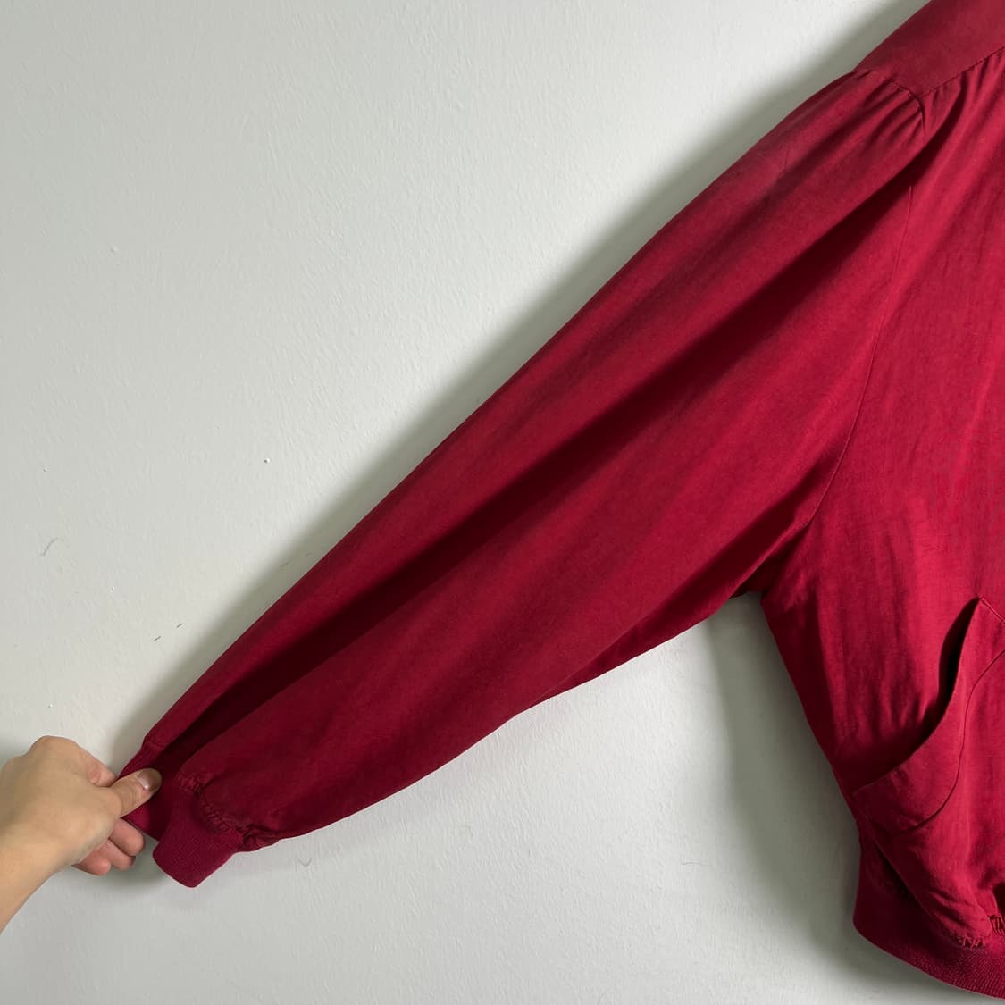 pennesi 페네시 이탈리아 빈티지 레드 봄버 자켓 48 상품이미지6