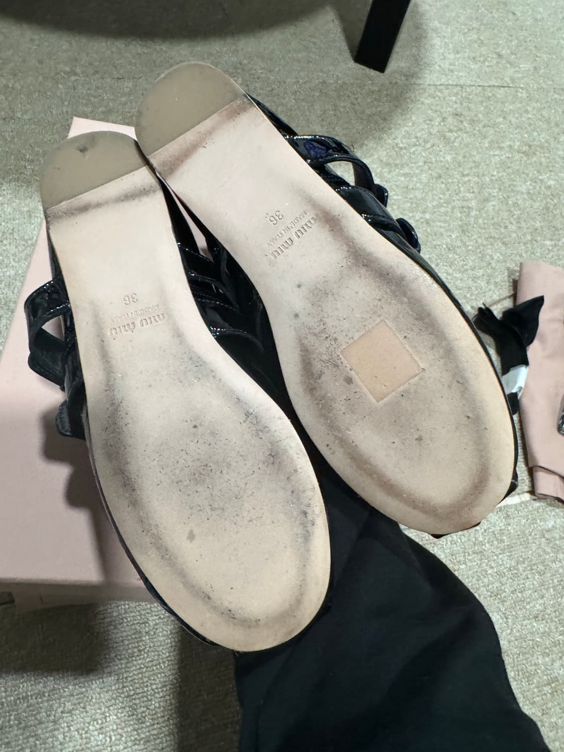 미우미우플랫 상품이미지2