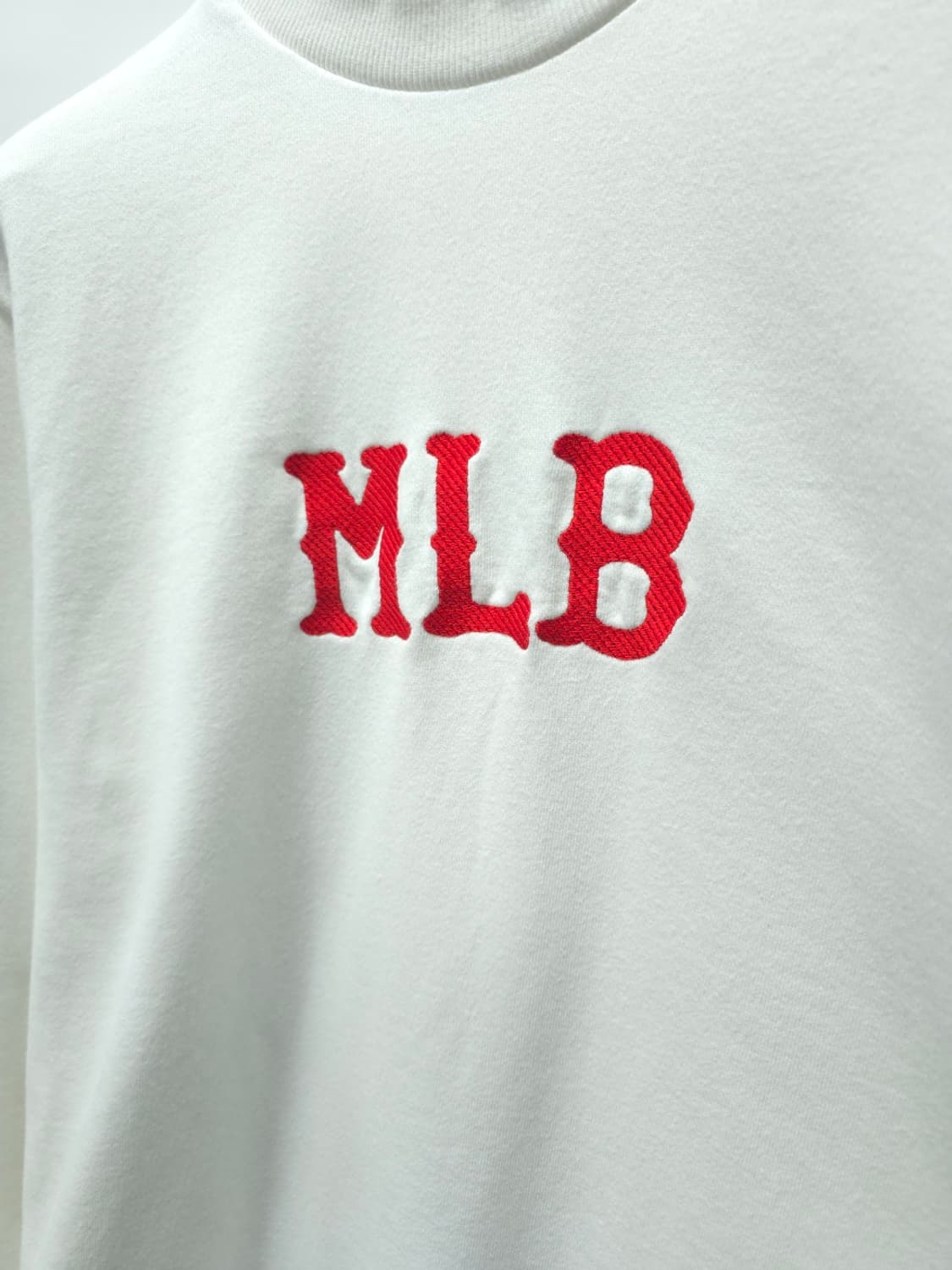MLB로고 화이트 맨투맨 (남성95) 상품이미지4