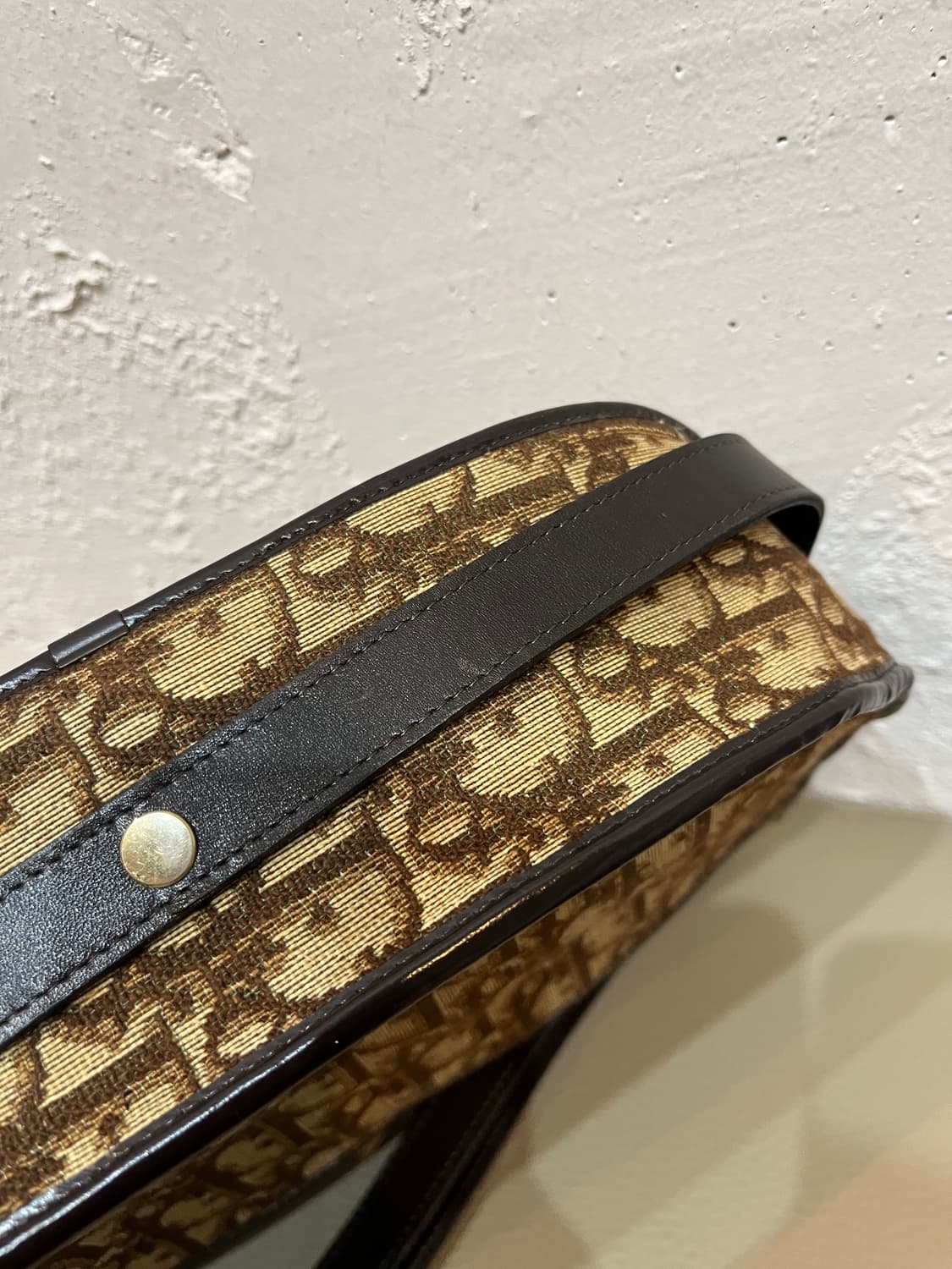 빈티지 올드 크리스찬 디올 오블리크 숄더백 상품이미지4