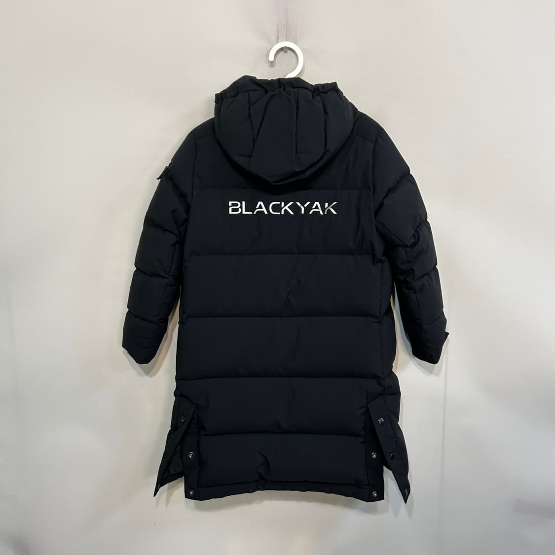 블랙야크 키즈 거위털 롱패딩 145 블랙 상품이미지2