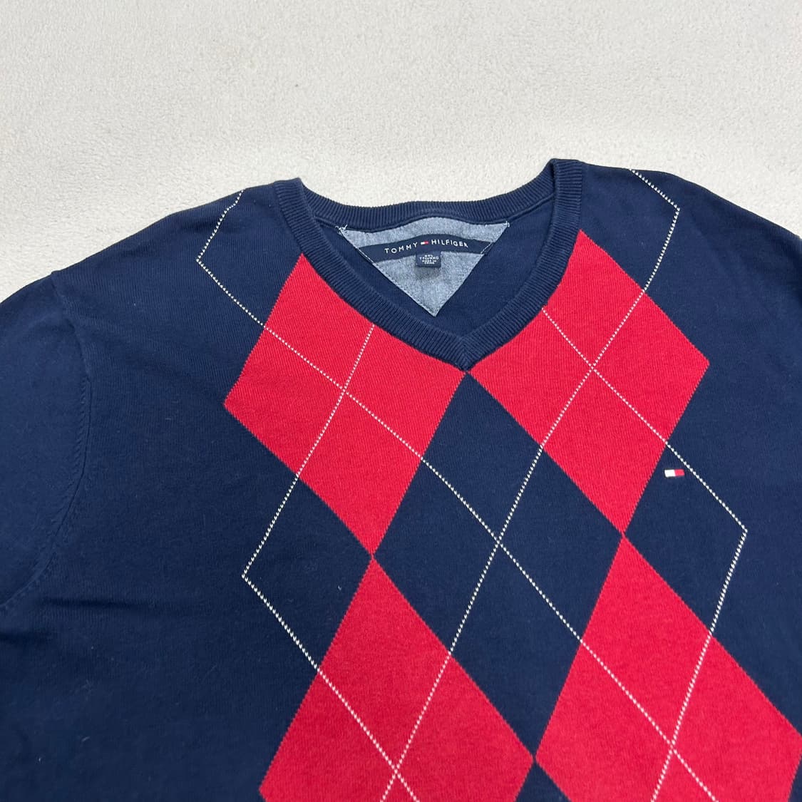 Tommy Hilfiger argyle knit 상품이미지5