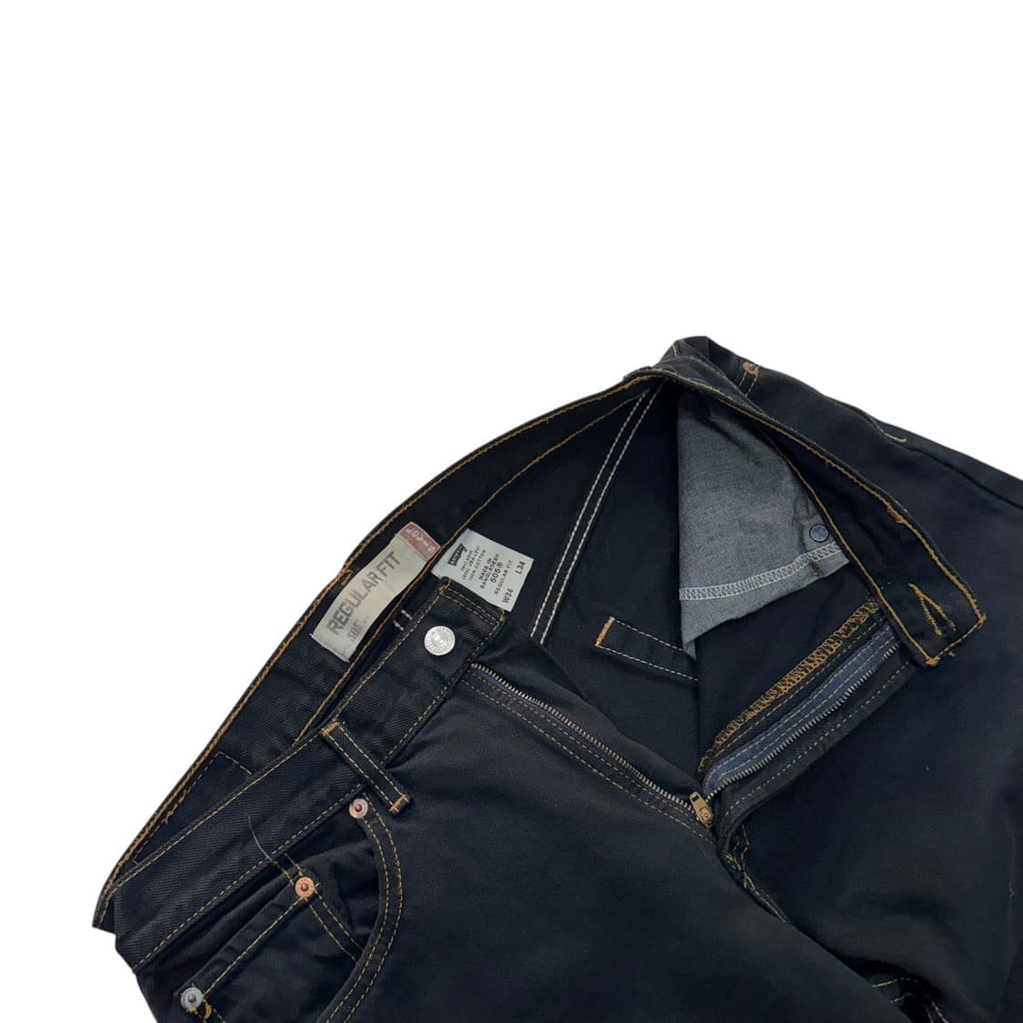 [33] 리바이스 505 블랙다이 블랙진 데님 [lv1177] 상품이미지3