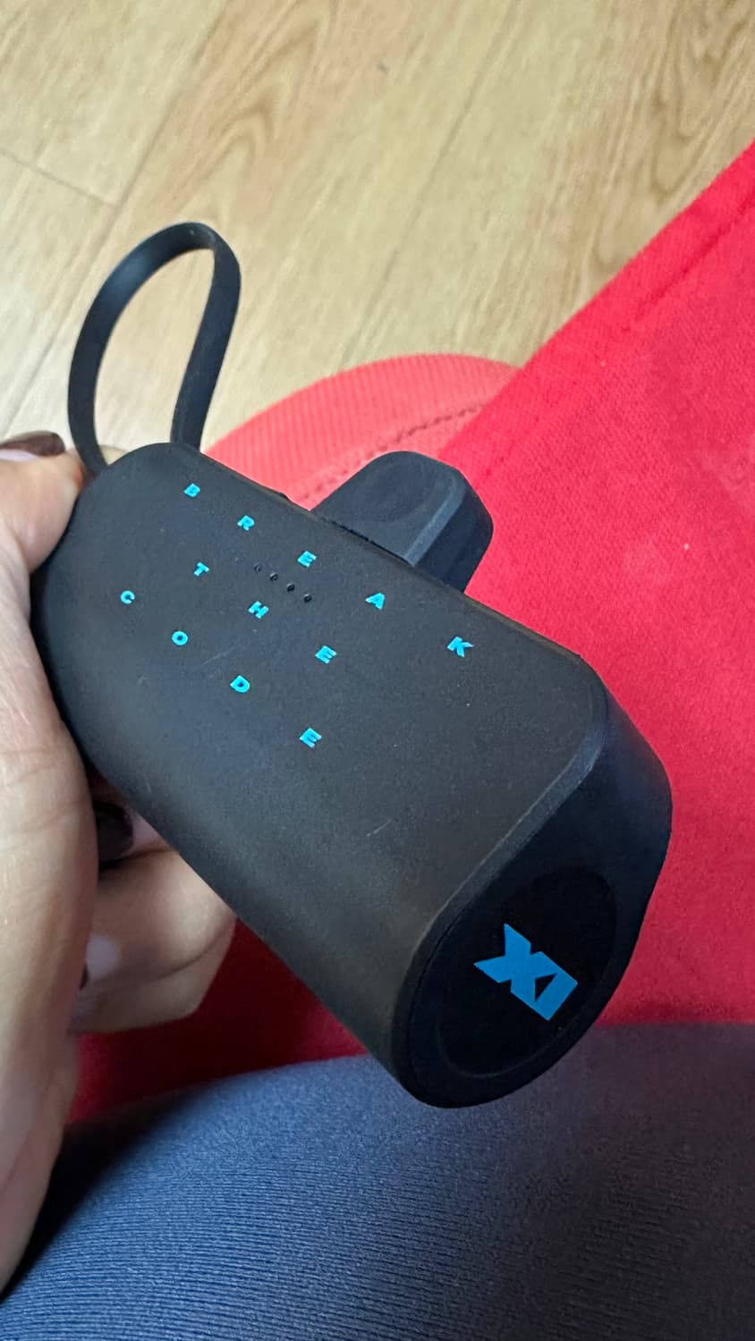 조던11 감마블루 도킹 외장 배터리 키링 키체인 c타입 8핀 상품이미지8