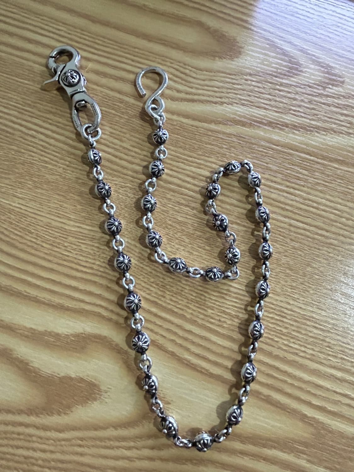 크롬하츠 크로스볼#1 롱 월렛체인 상품이미지2