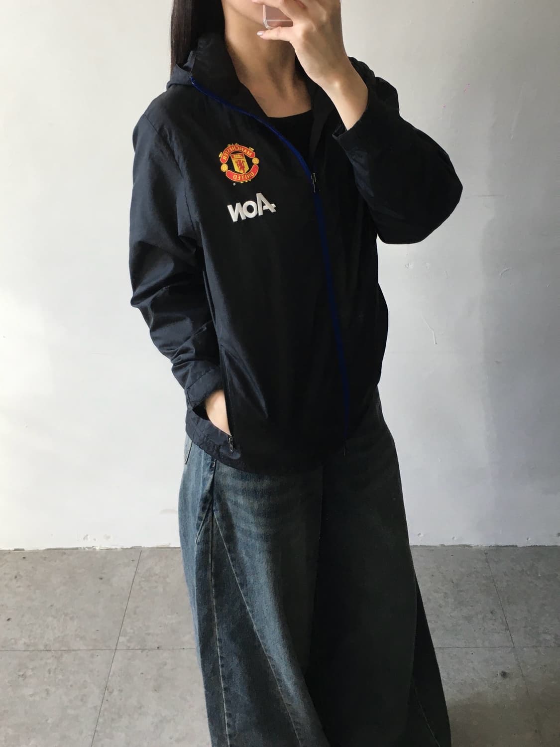 나이키 맨체스터 유나이티드 바람막이 상품이미지2