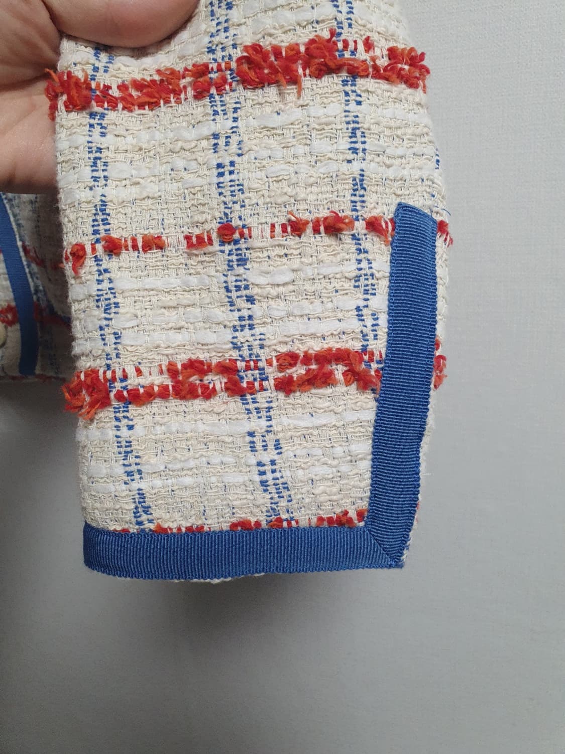 🧵 산드로 Idaline 멀티 트위드자켓 34 상품이미지5