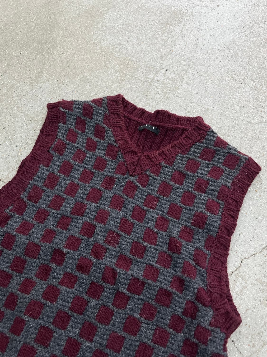SISLEY knit vest 상품이미지2
