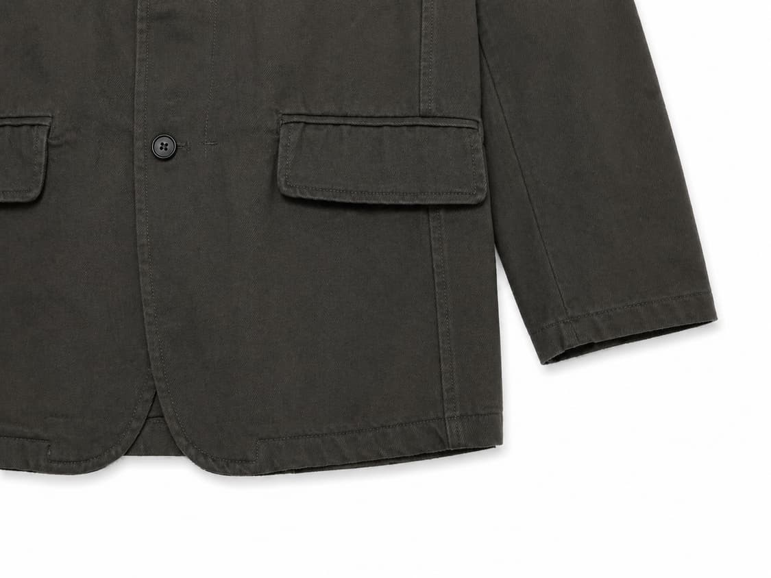 JPN 00s 일본 빈티지 y2k 아메카지 레드포인트 커버올 워크 자켓 상품이미지5