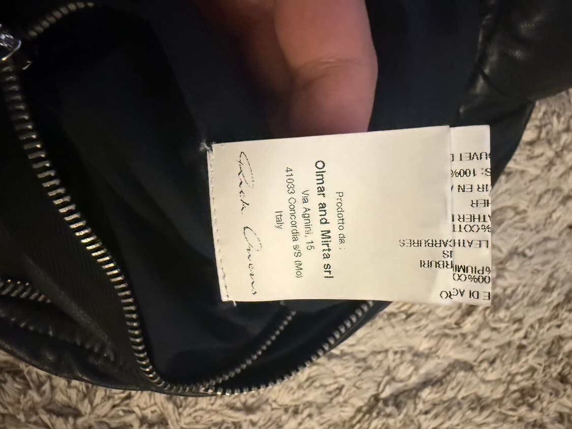 릭오웬스 양가죽 몰리노 패딩조끼 상품이미지5