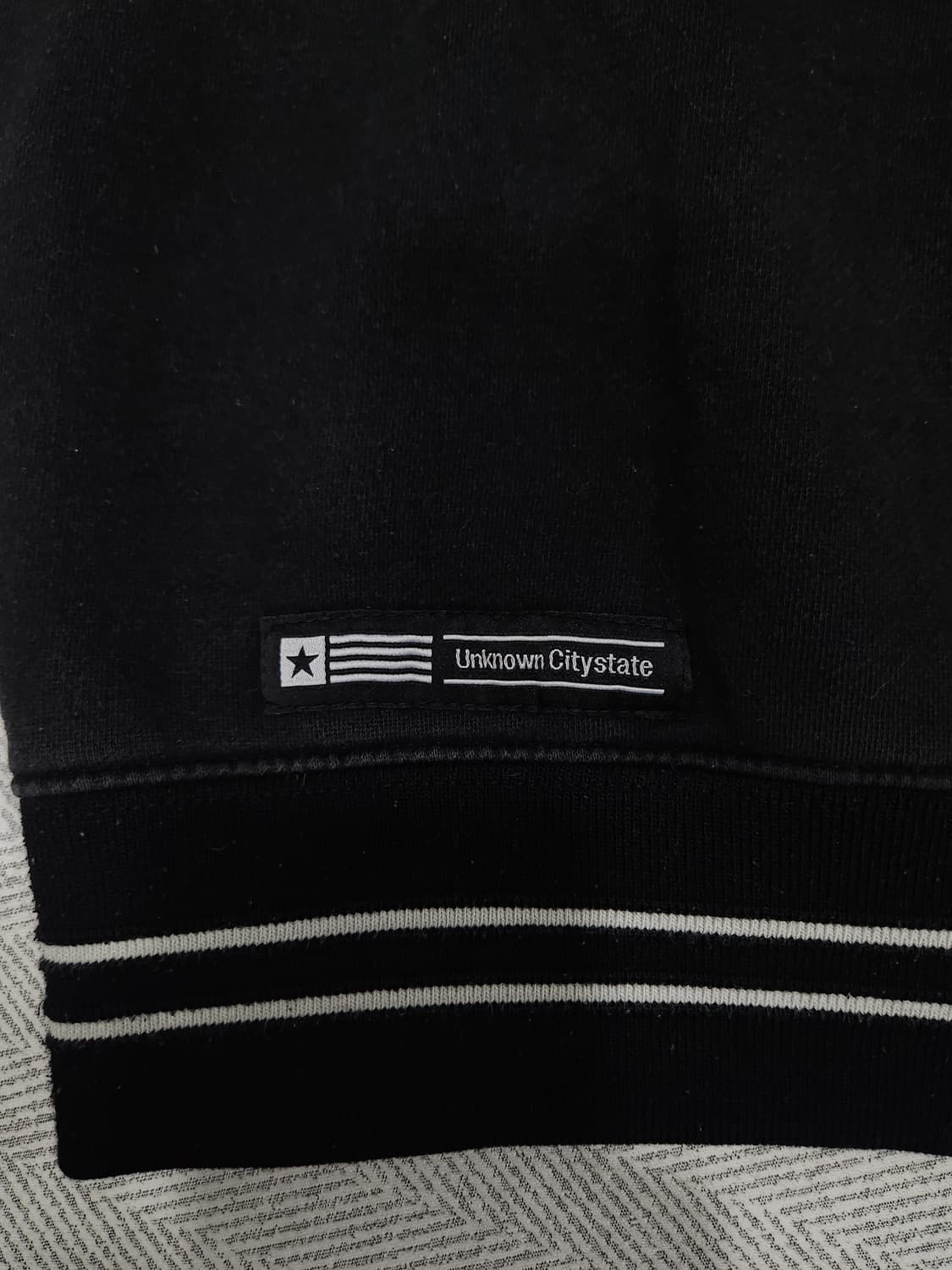 앱놀머씽 USA 블랙 맨투맨 티셔츠 남성 100사이즈 상품이미지3