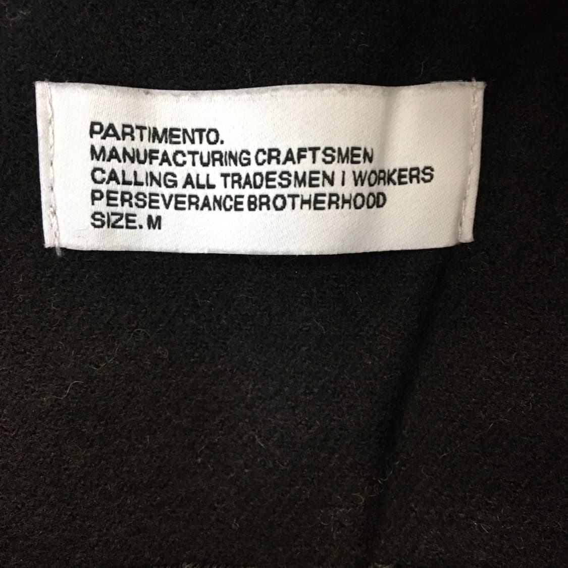 파르티멘토 더플후드코트 M 하프  상품이미지5