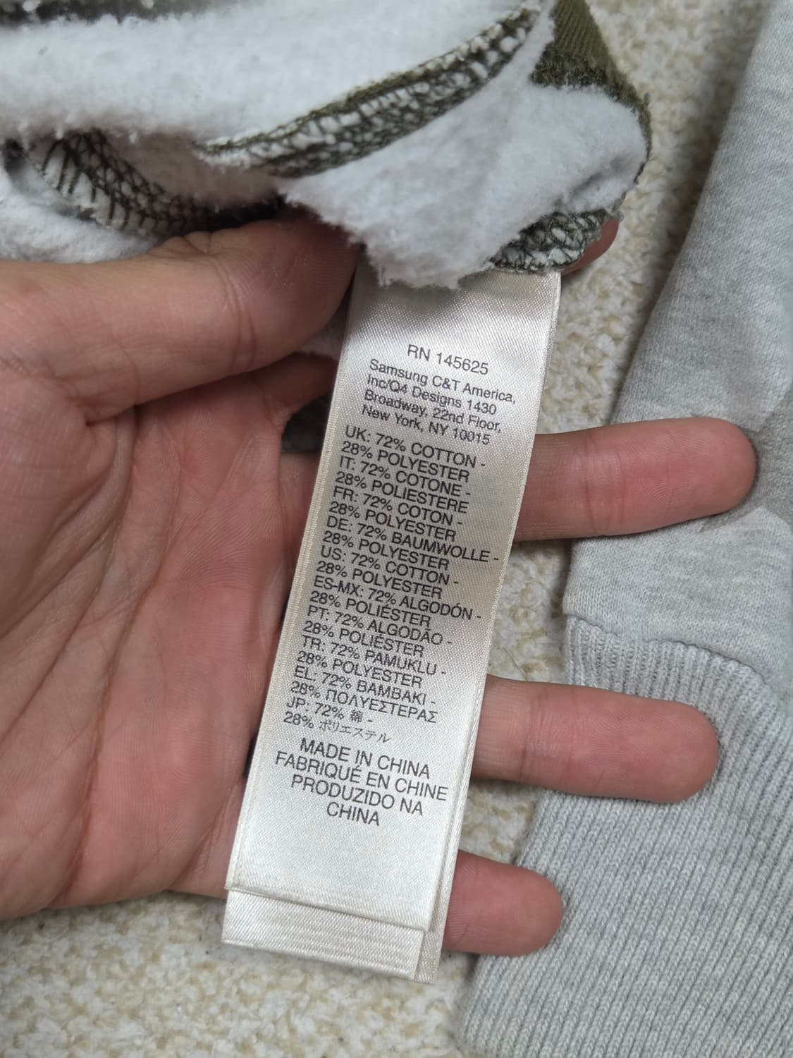[디젤] 카모 별 패턴 모히칸 후드집업 | A00374 상품이미지4
