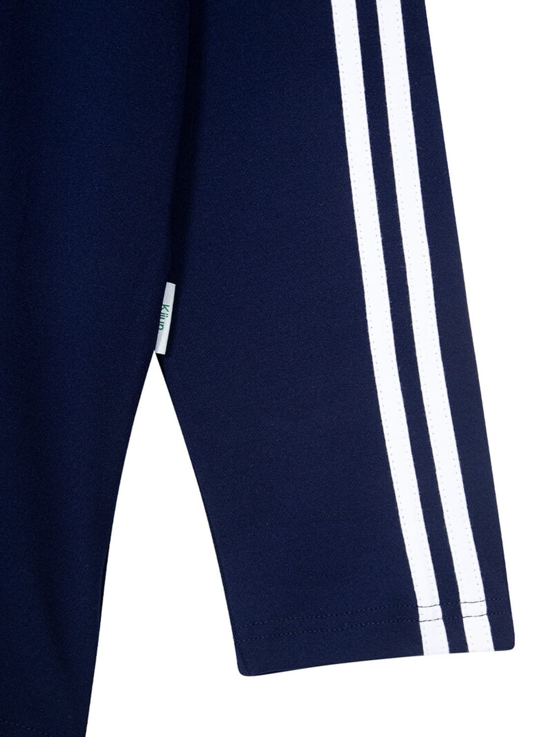 Kijun 기준 풋볼티셔츠 네이비 상품이미지4