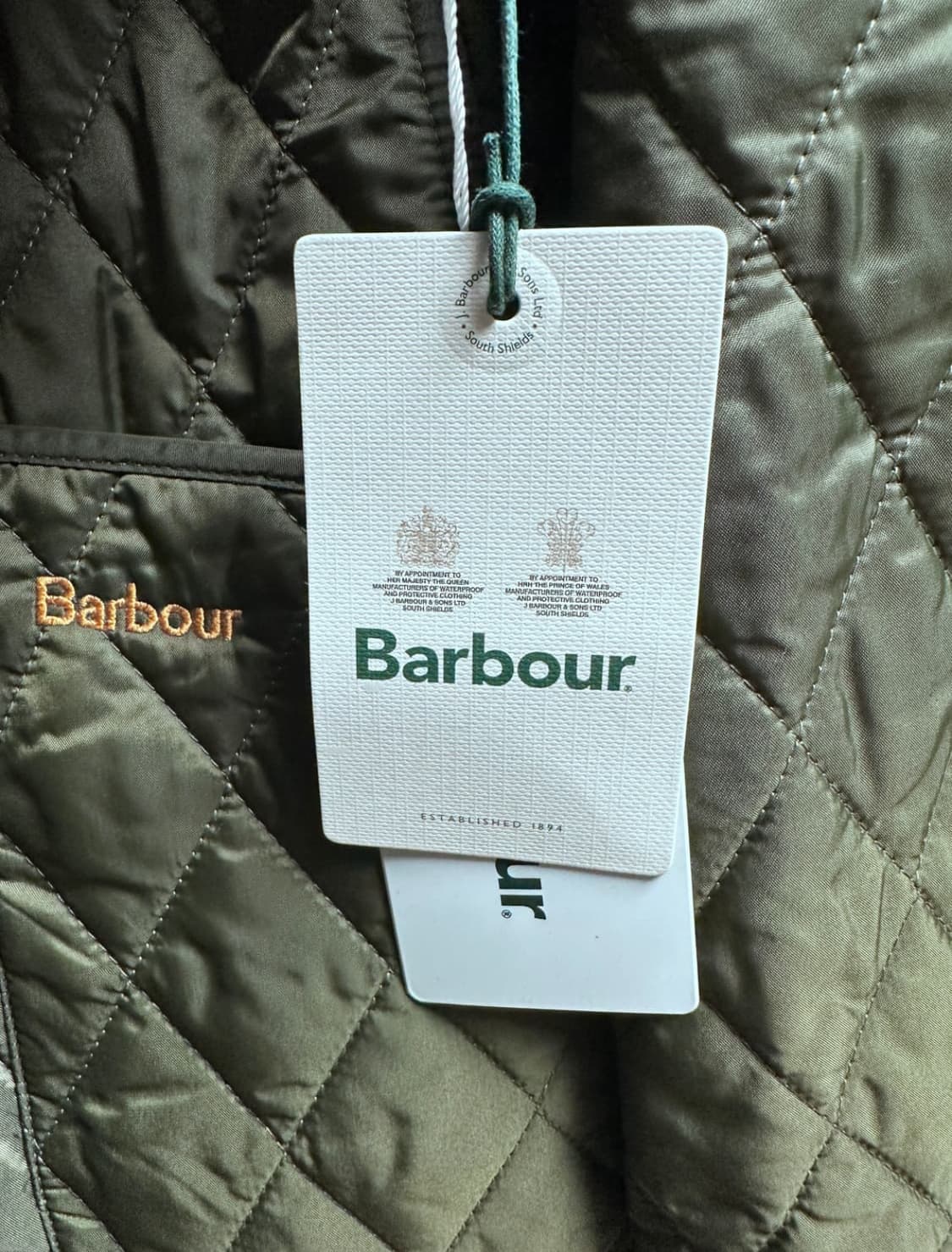 극미중고 바버 퀄팅자켓 상품이미지2