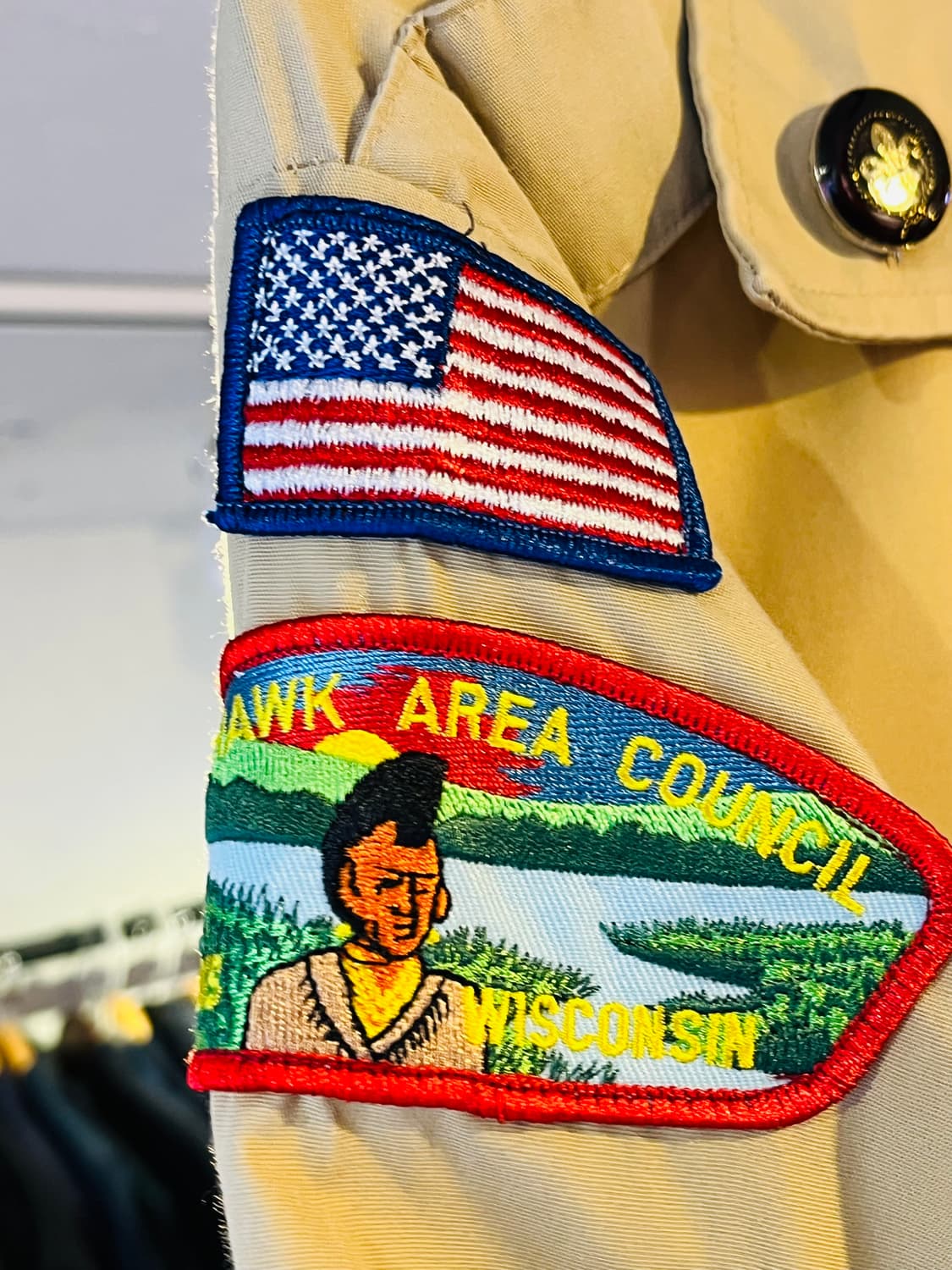 보이스카웃 유니폼셔츠(미국제) 상품이미지4