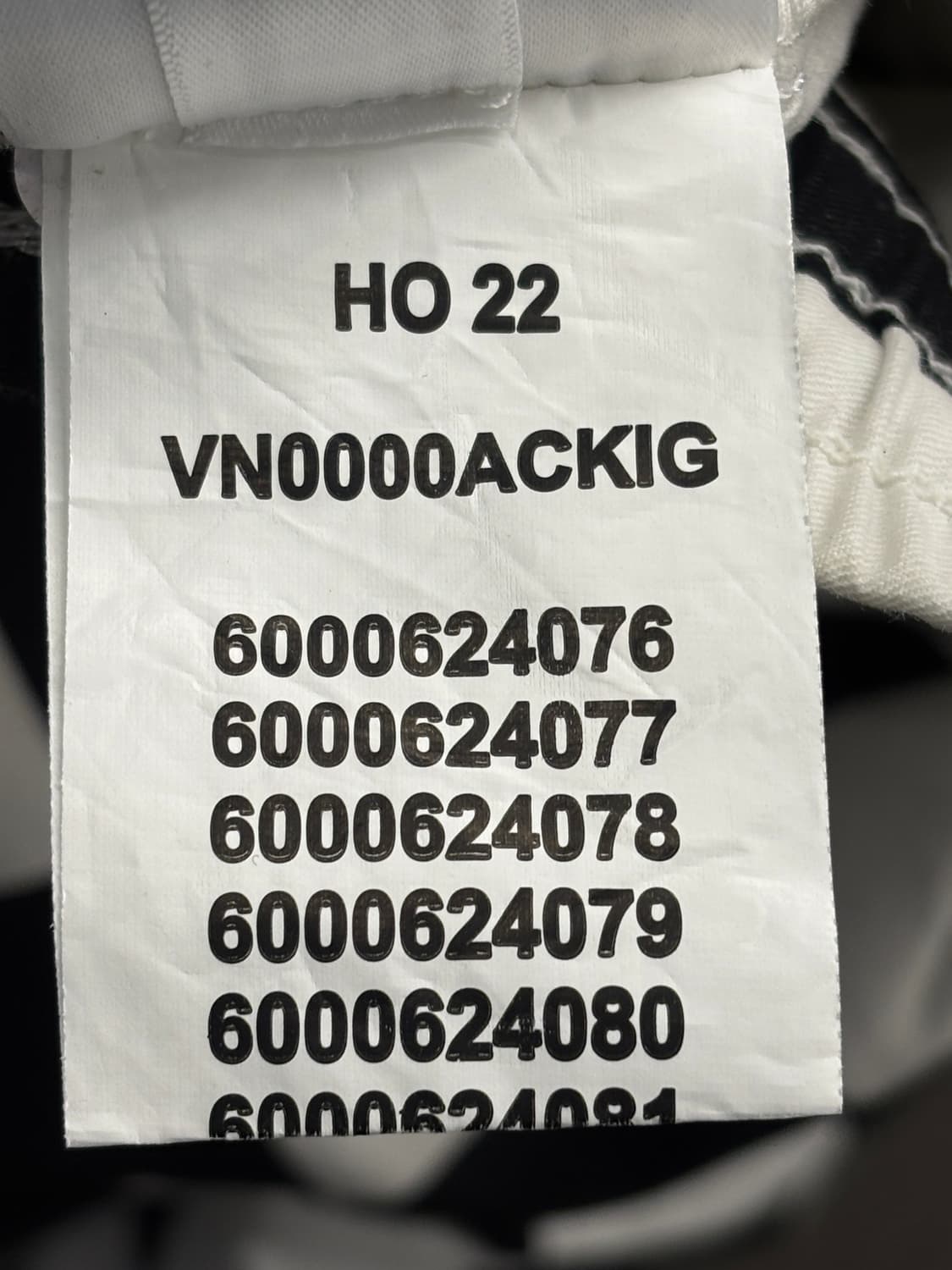 반스 레인지 루즈 테이퍼드 엘라스틱 웨이스트 팬츠 체커보드 M 상품이미지9