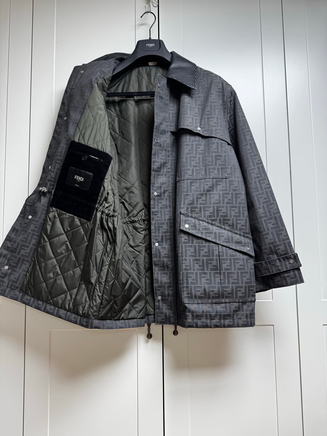 펜디 FF 자카드 블루종 IT50 상품이미지3